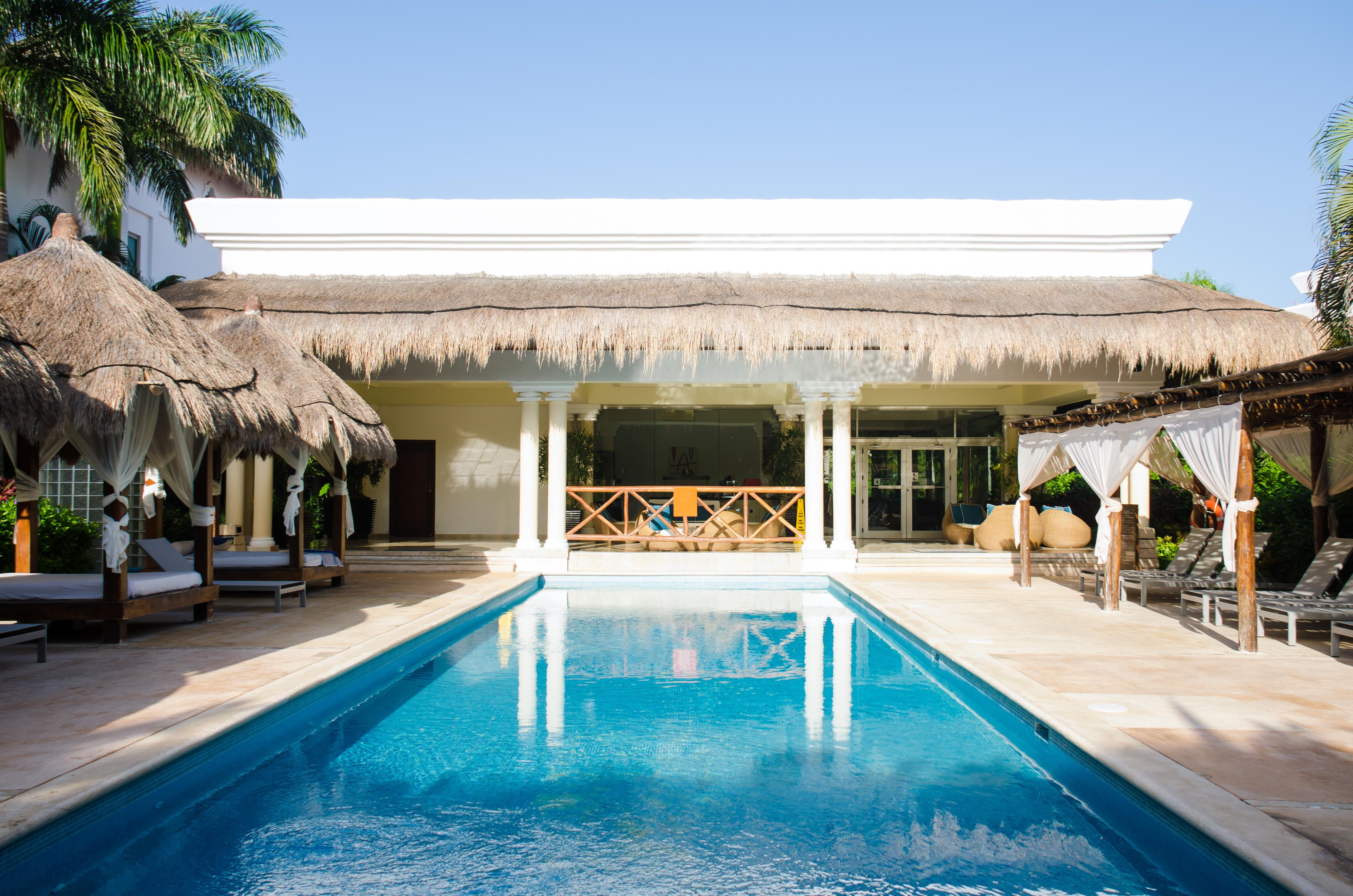 Grand Sunset Princess Playa del Carmen Eksteriør bilde Spa at the Grand at Moon Palace